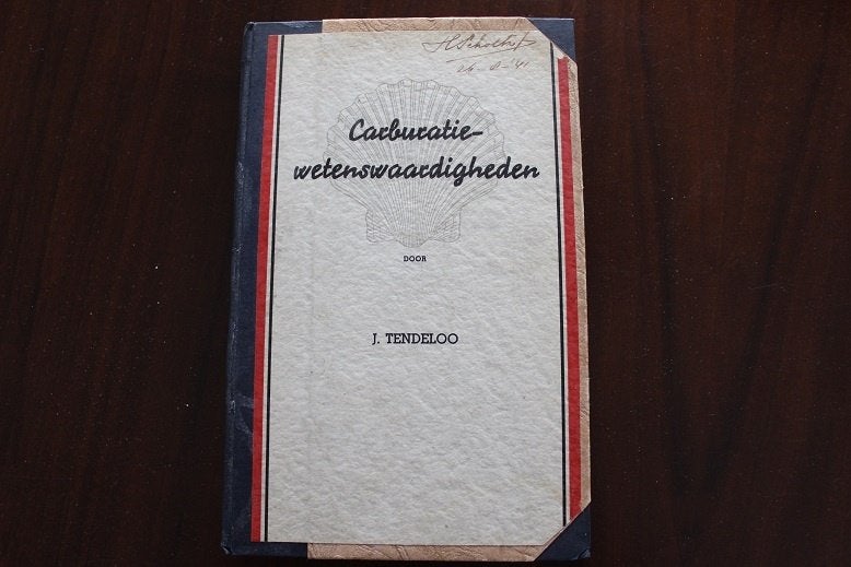 Carburatie wetenswaardigheden door J. Tendeloo Shell 1940, Ophalen of Verzenden, Gelezen