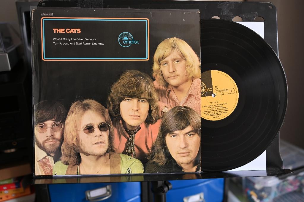 LP 1971 the Cats     " The Cats ", Gebruikt, Ophalen of Verzenden, 1970 - 1979, Inclusief binnenhoes