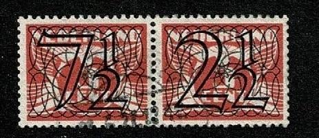 Nederland : 1940 - Traliezegels - NVPH 356a, Postzegels en Munten, Postzegels | Nederland, Verzenden, T/m 1940, Gestempeld