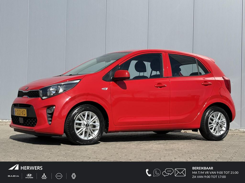 Kia Picanto 1.0 DPi DynamicLine / Dealer onderhouden / Apple, Auto's, Voorwielaandrijving, Stof, Gebruikt, 4 stoelen