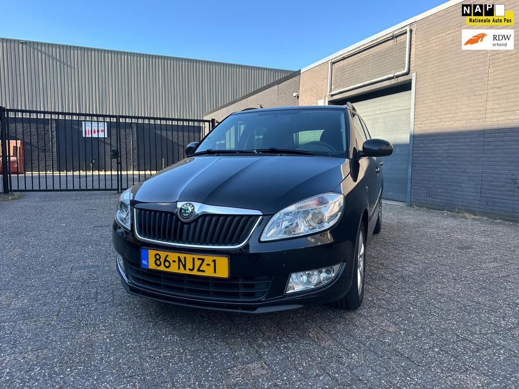 Skoda Fabia Combi 1.2 TDI Greenline Clima Cruise Elek. Pakke, Voorwielaandrijving, Euro 5, Zwart, 1199 cc