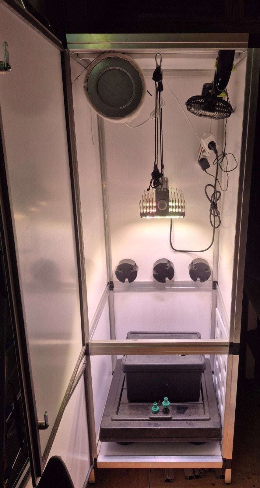 Complete G-Tools G-Kit Kweekkast (SANlight & Hydroponics), Ophalen, Zo goed als nieuw, Kweekkast