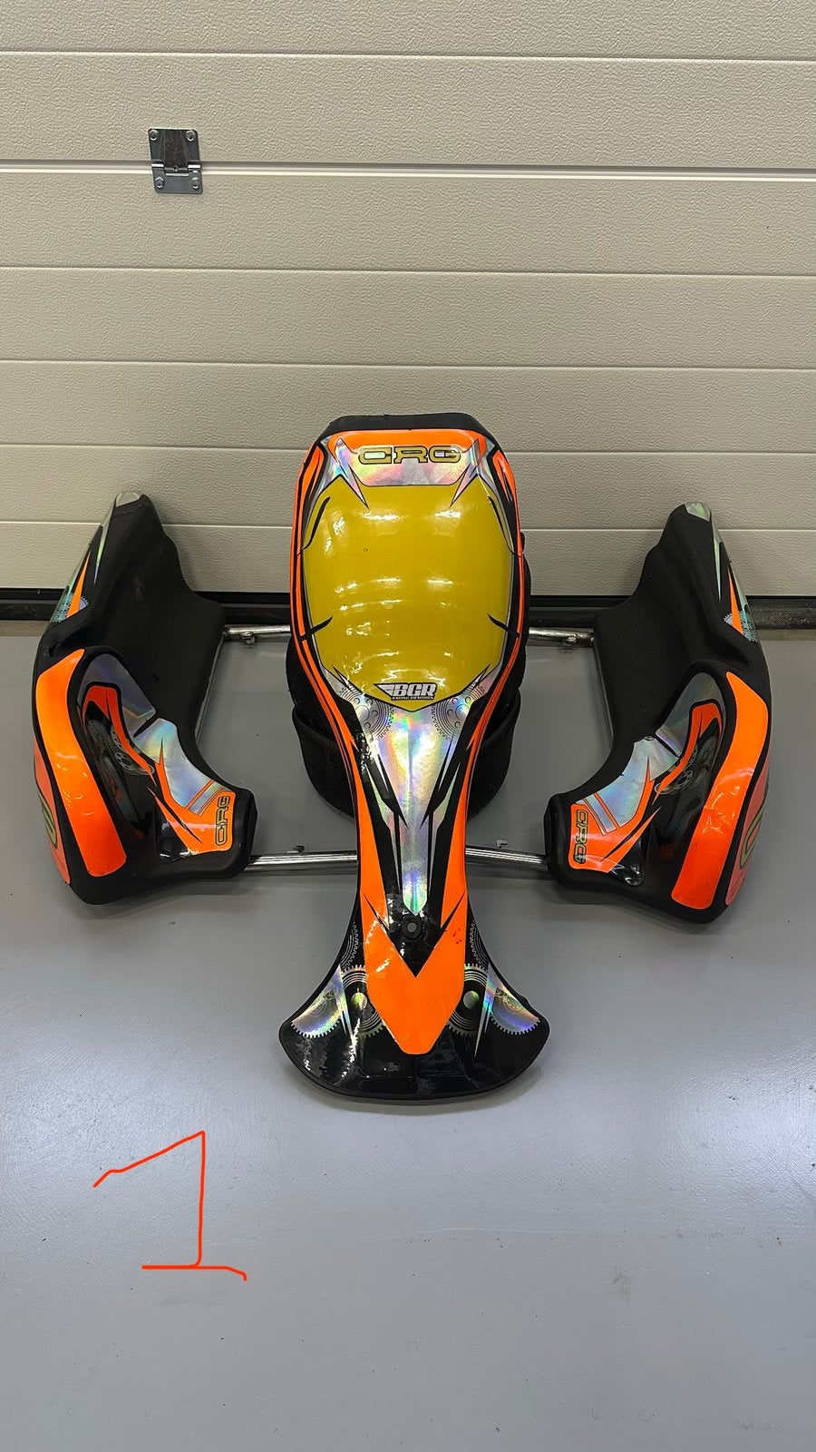 CRG NA2/3 Bakkenset  - CRG Sidepods - Bumper, Kart, Italie, Gebruikt, CRG