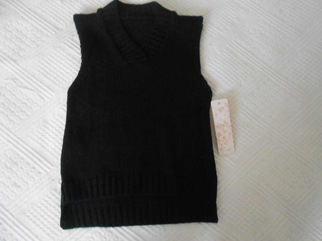 Nieuwe zwarte spencer maat 104 (nu met 70% korting), Meisje, Trui of Vest, Kids Moda, Nieuw