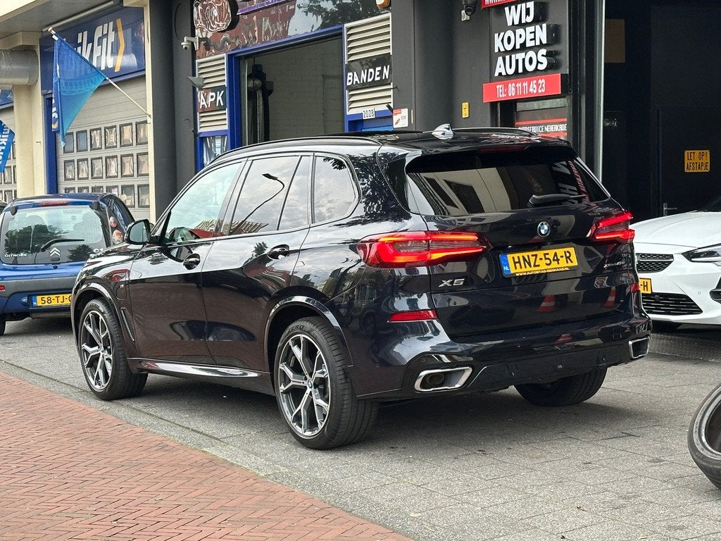 BMW X5 XDrive45e High Executive M-Pakket Camera Carplay Pano, Auto's, Gebruikt, Zwart, Vierwielaandrijving, Hybride Elektrisch/Benzine