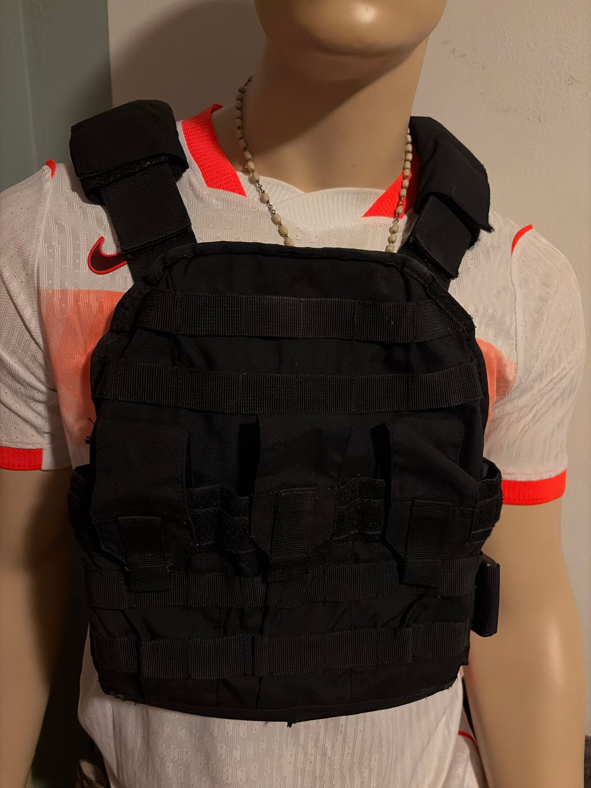 Vestguard Plate Carrier - Zwart Tactisch Vest, Ophalen of Verzenden, Overige soorten, Overige gebieden, Kleding of Schoenen