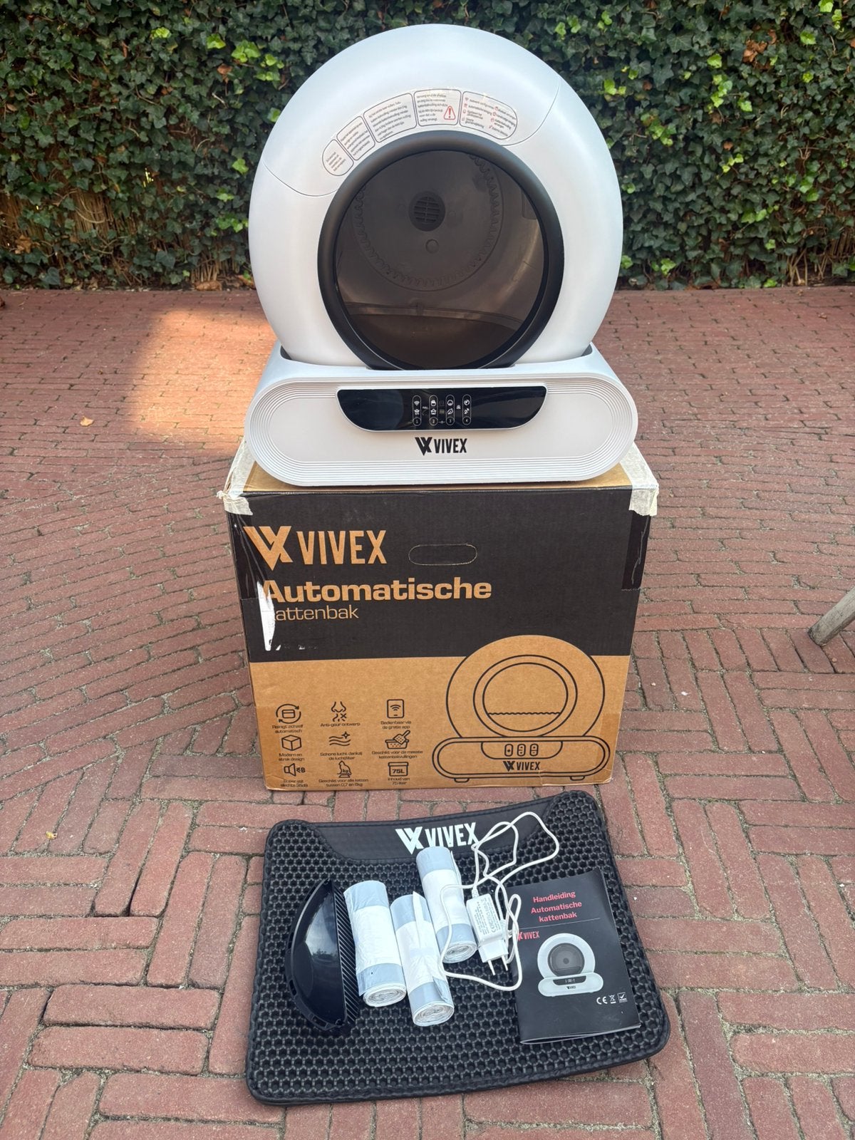 Vivex Automatische Kattenbak Zelfreinigende Kattenbak, !, Gebruikt, !, Ophalen of Verzenden