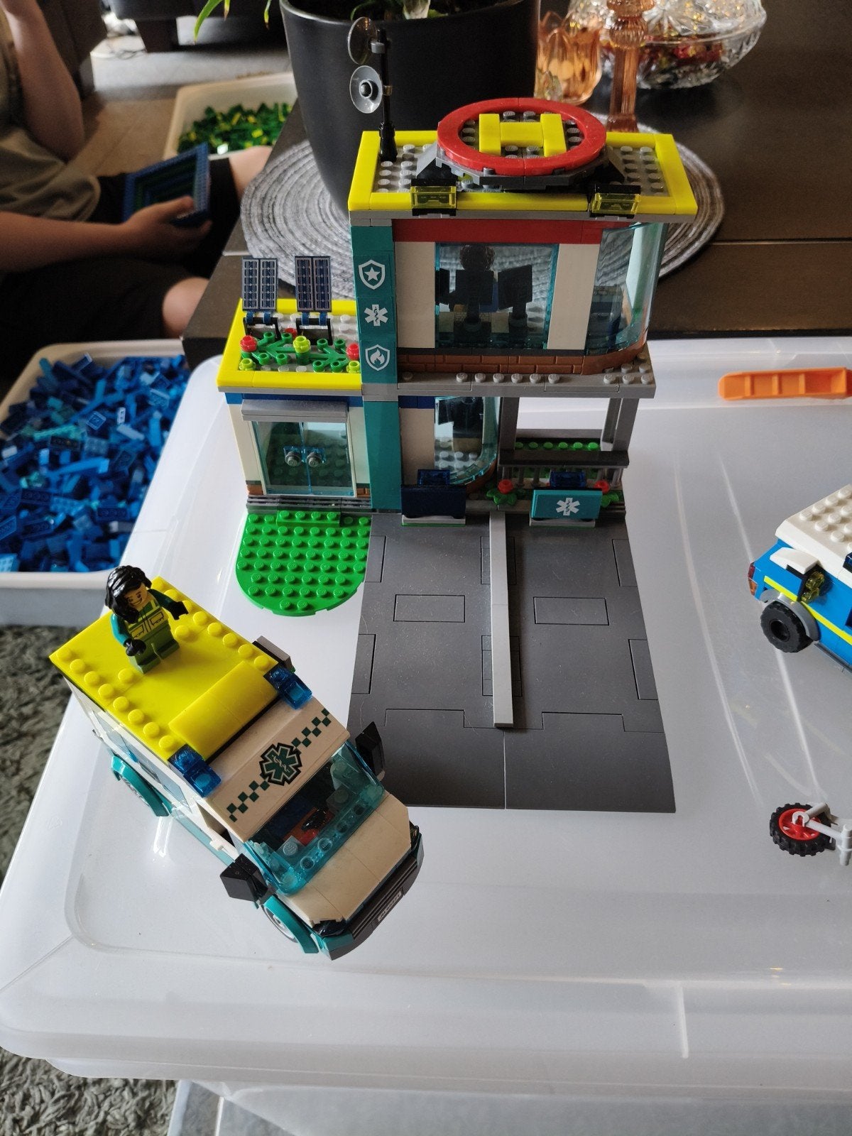 LEGO City Ziekenhuis en Ambulance 60371, Kinderen en Baby's, Speelgoed | Duplo en Lego, City, Lego, Ophalen of Verzenden, Zo goed als nieuw