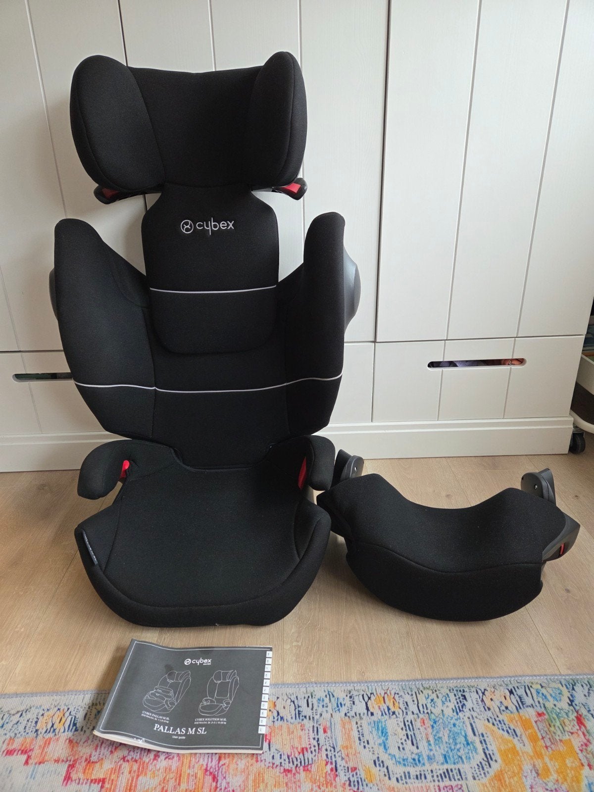 Cybex Pallas M SL autostoel - Z.g.a.n, Autogordel, Verstelbare rugleuning, Zo goed als nieuw, 9 t/m 36 kg