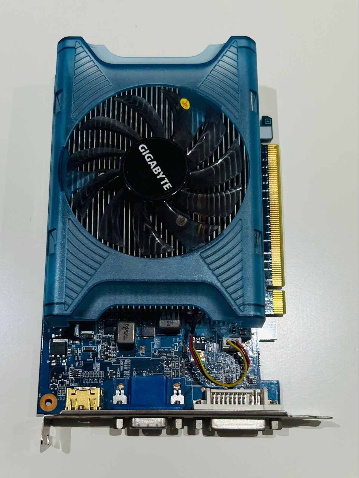 Gigabyte NVIDIA GeForce GT 210 1GB Grafische Kaart, Computers en Software, Videokaarten, Gebruikt, HDMI, GDDR3, Ophalen of Verzenden