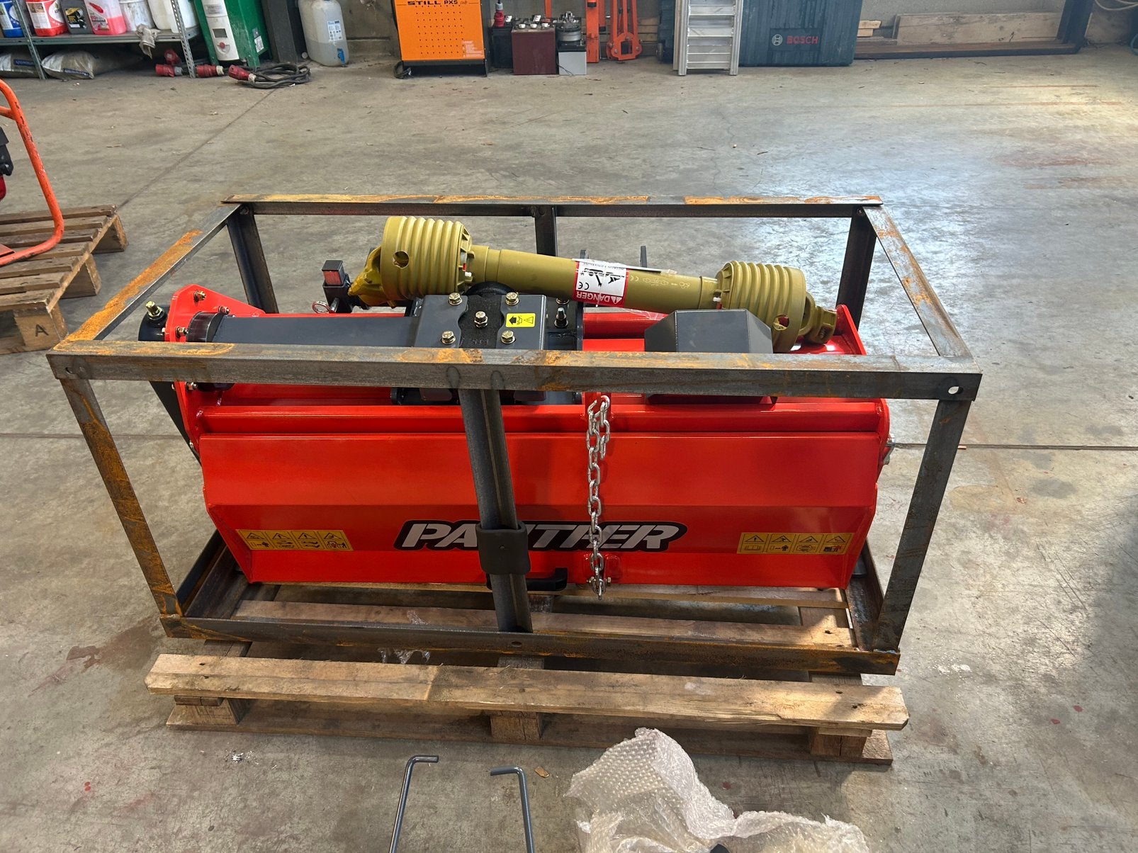 Freesmachine minitractor Panther TL105 nieuw!!, Tuin en Terras, Kloofmachines, Ophalen, Nieuw
