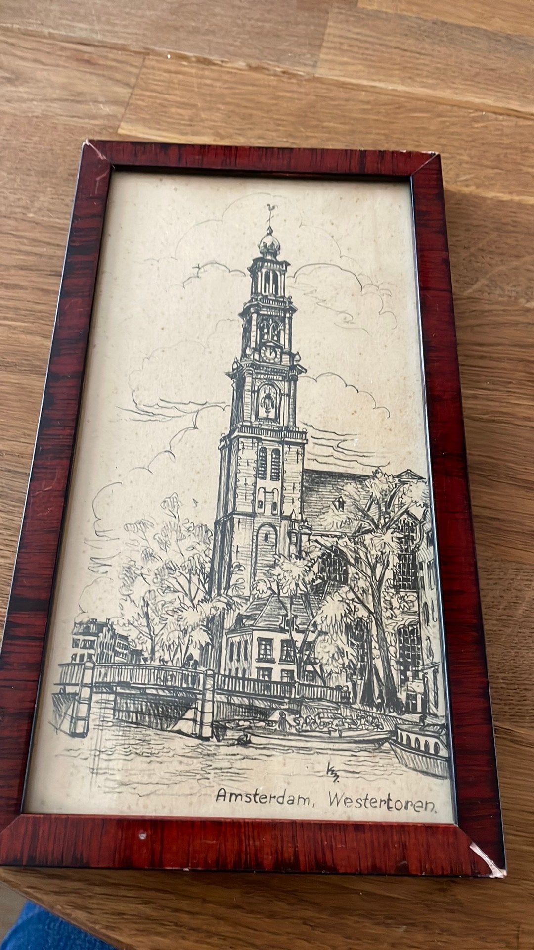 Kunst westertoren amsterdam, Ophalen of Verzenden