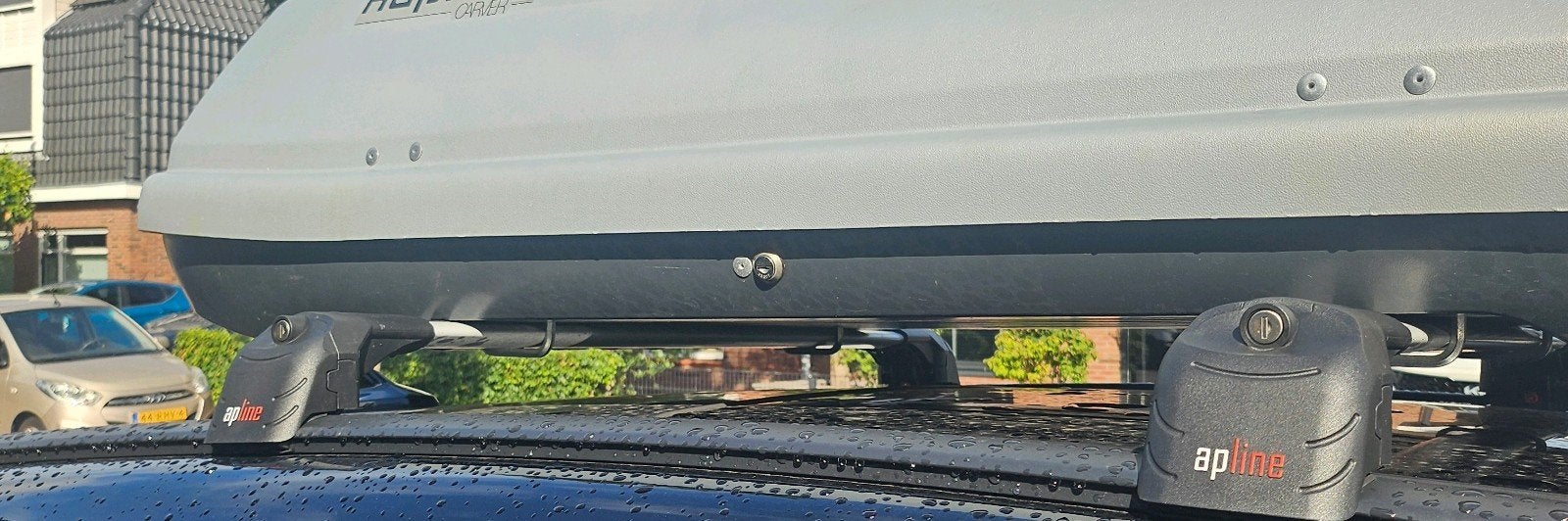 Skoda Enyaq dakdragers (Alpine) - Gebruikt zgan, Auto diversen, Ophalen, Gebruikt