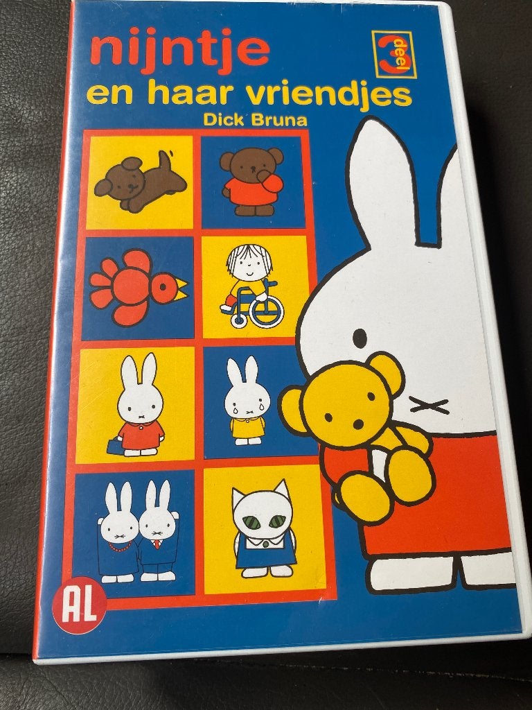 Nijntje en haar vriendjes - Deel 3 VHS, Gebruikt, Alle leeftijden, Kinderprogramma of -film, VHS