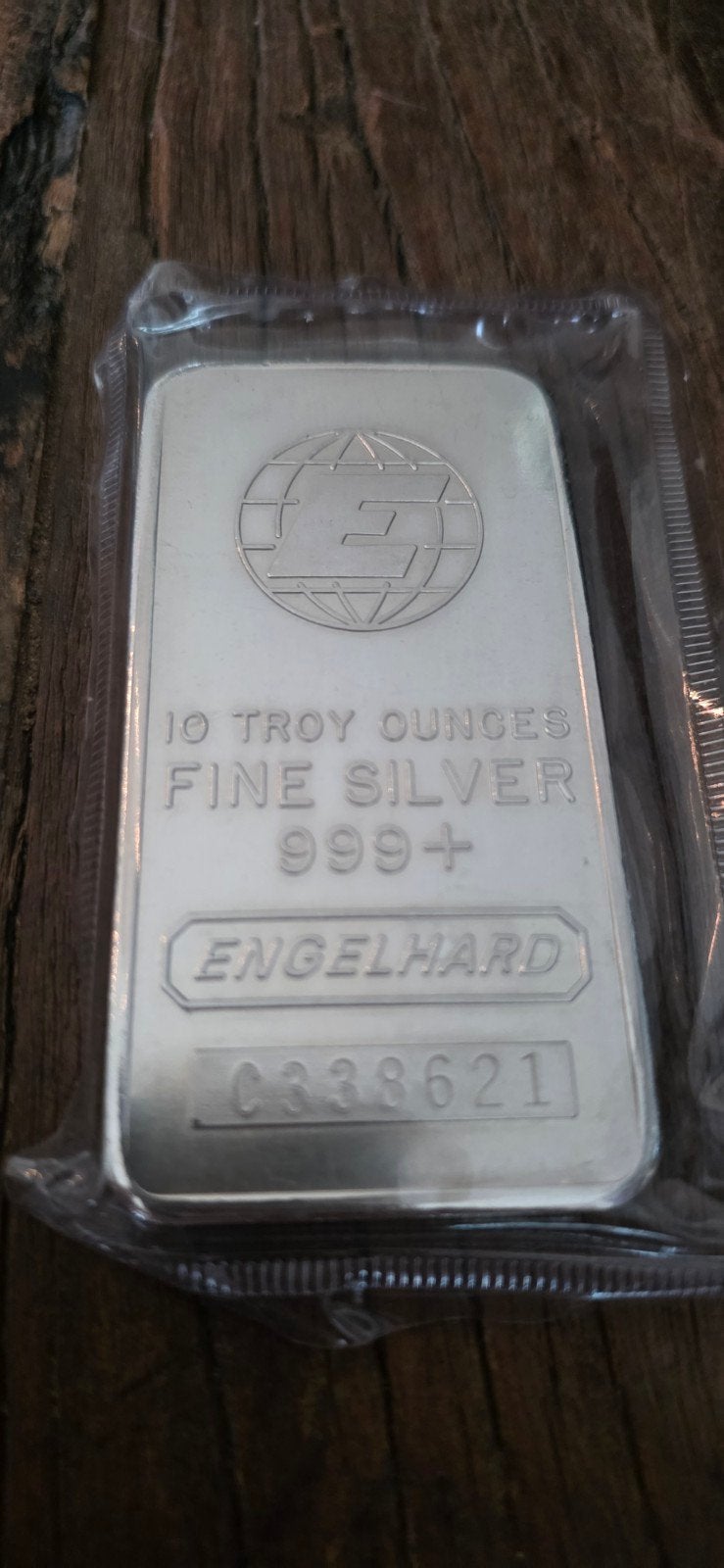10 oz Engelhard Zilverbaar in verzegelde verpakking, Ophalen of Verzenden, Zilver