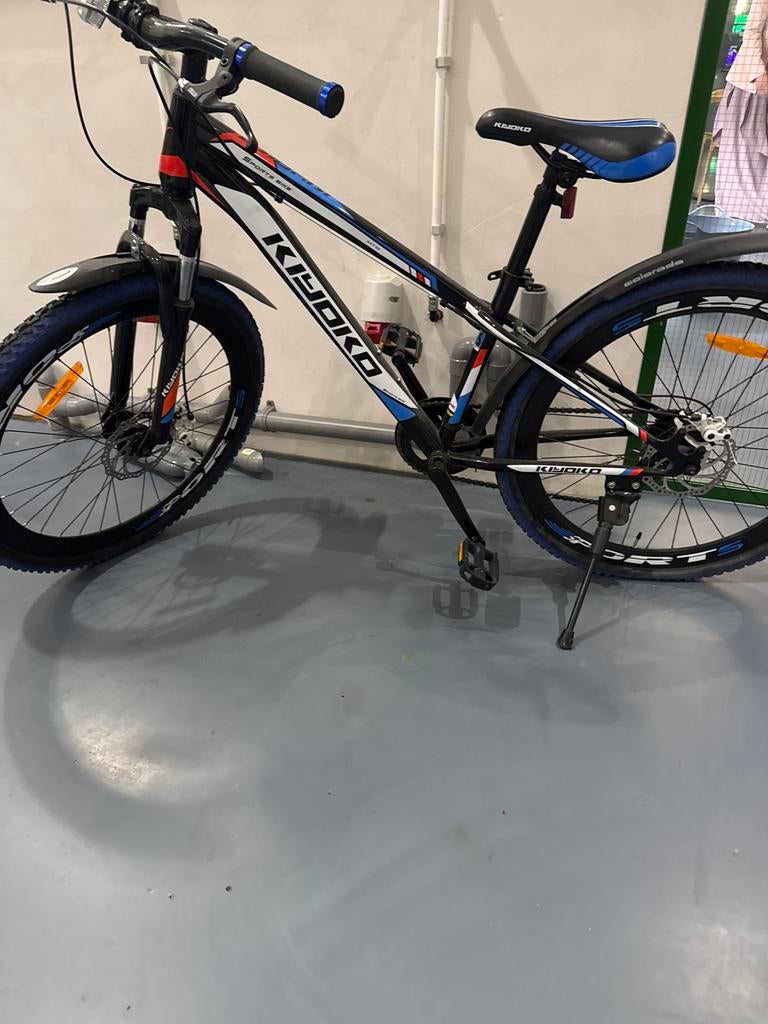 Kiyoko Mountainbike met Shimano versnellingen, Fietsen en Brommers, Gebruikt, Hardtail, Heren, Schijfrem