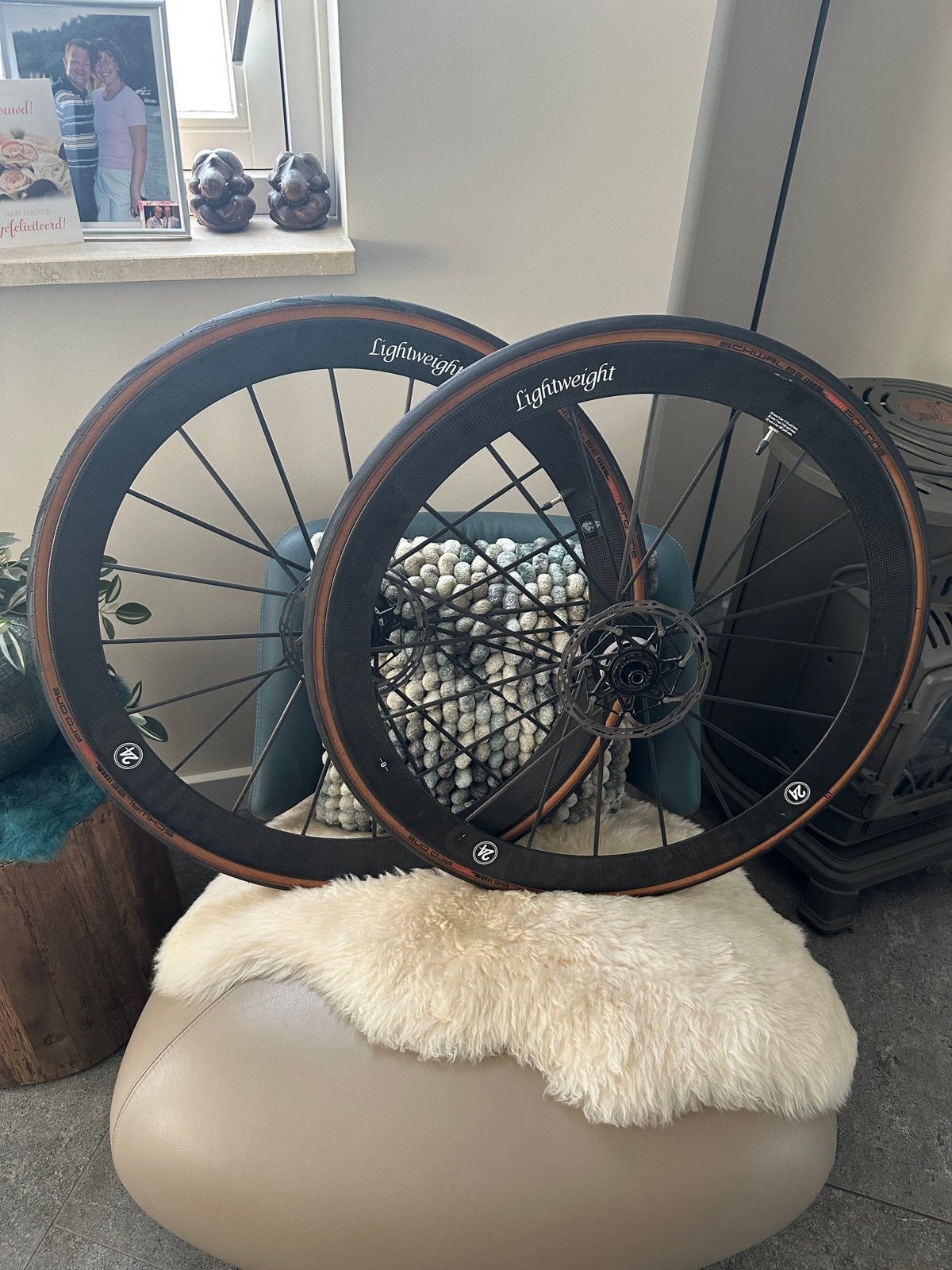 Lightweight Meilenstein 24 EVO D (disc) wielset, Fietsen en Brommers, Fietsonderdelen, Zo goed als nieuw, Wiel, Carbon, Racefiets