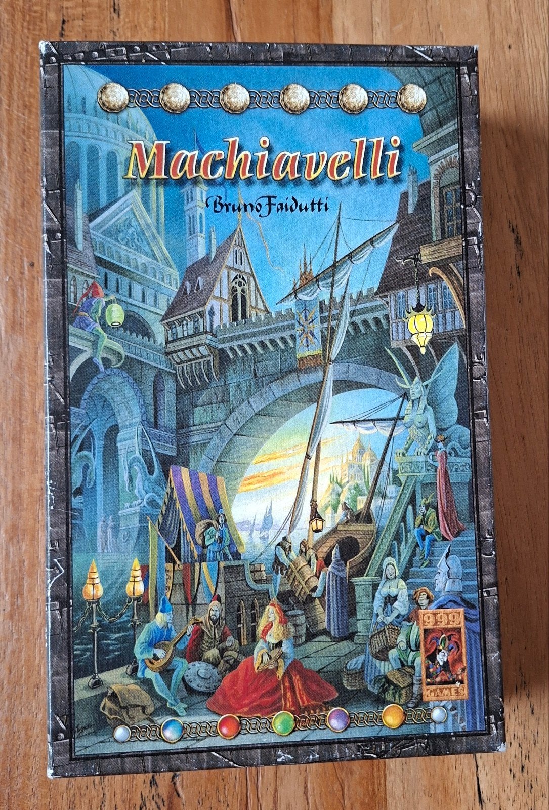 Machiavelli Bordspel - Strategisch Kaartspel, Vijf spelers of meer, Ophalen of Verzenden, Zo goed als nieuw, 999 Games B.V.
