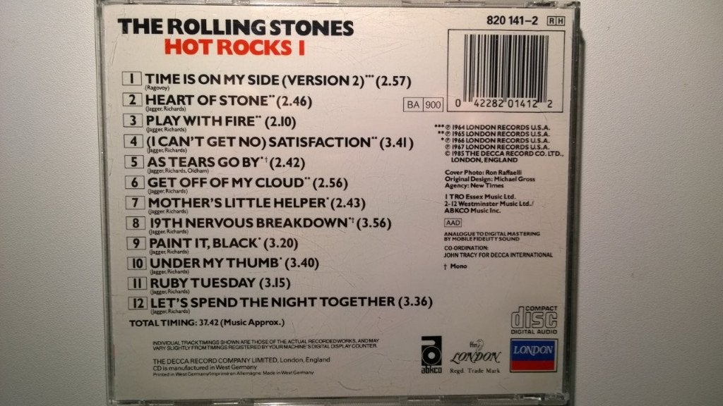 Rolling Stones - Hot Rocks 1, Ophalen of Verzenden, Zo goed als nieuw, Poprock