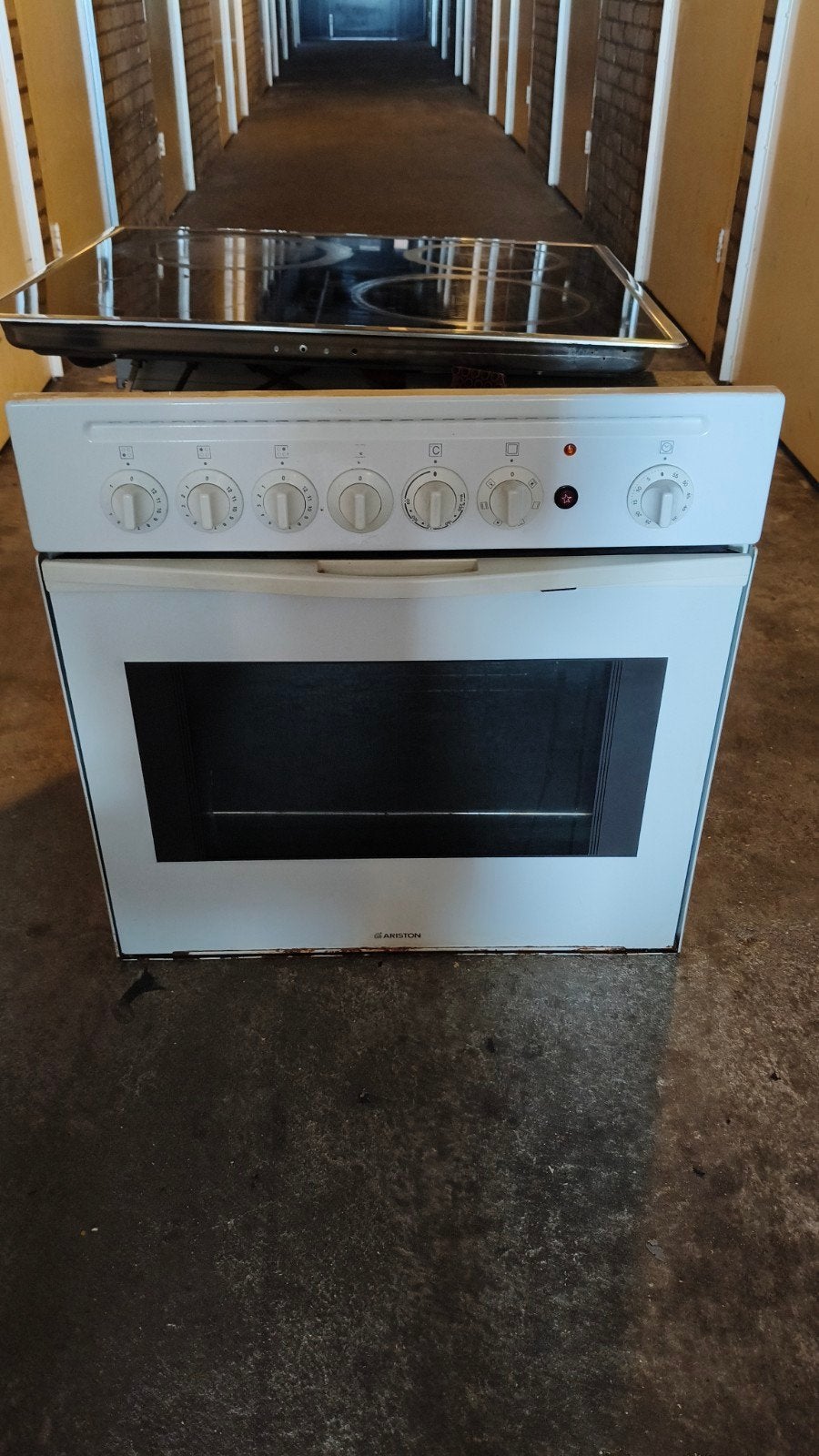 Ariston oven en kookplaat, Witgoed en Apparatuur, Ophalen, Gebruikt, 4 kookzones, Inbouw