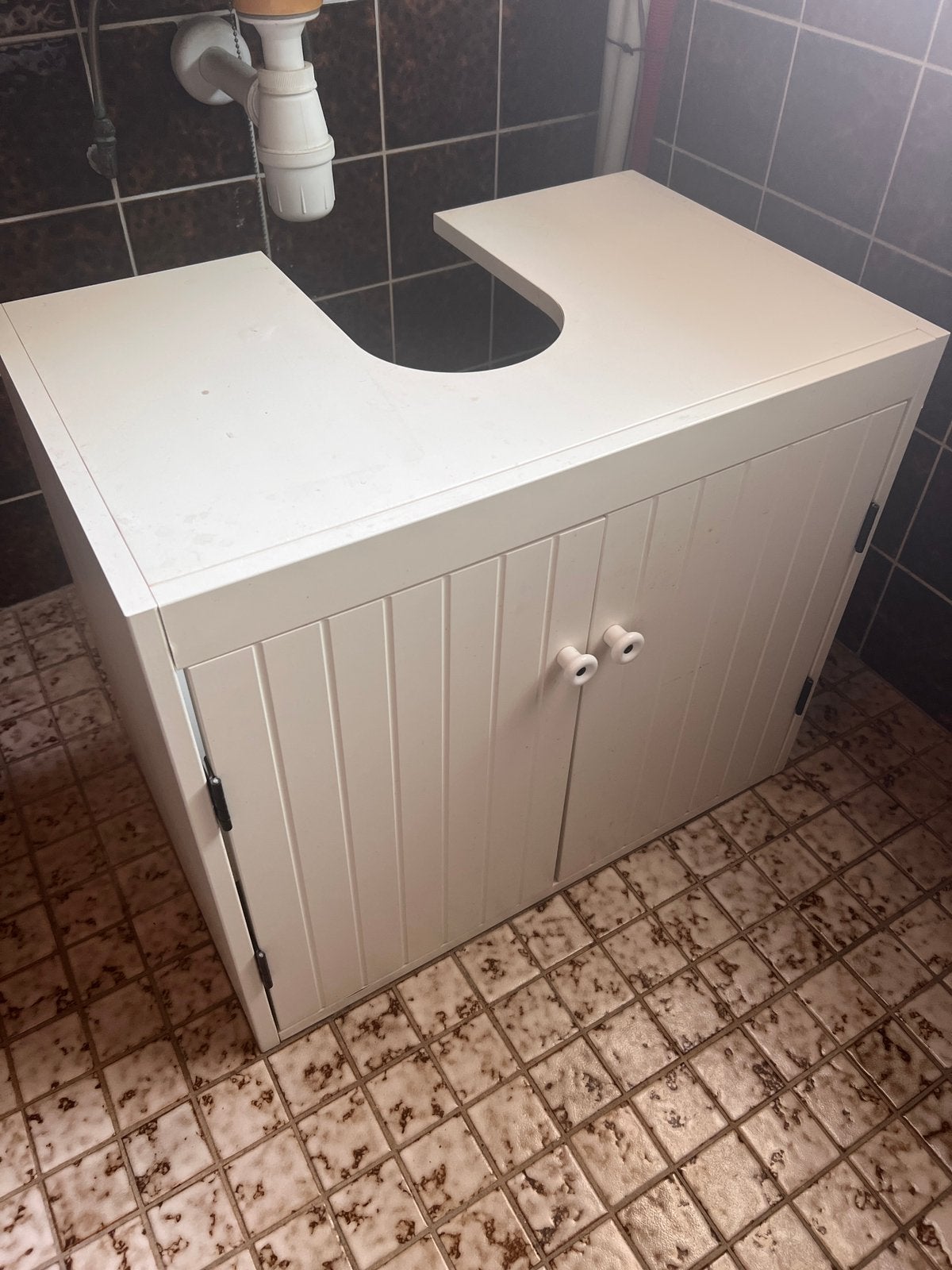 Badkamer meubel onder de gootsteen, Huis en Inrichting, Badkamer | Badkamermeubels, Ophalen, Gebruikt, 50 tot 100 cm, Minder dan 100 cm
