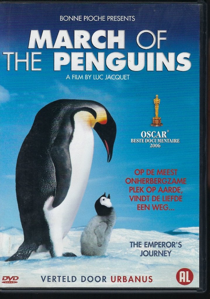 DOCU_AARDE_NATUUR_2005_ZUIDPOOL_March of the Penguins, Cd's en Dvd's, Alle leeftijden, Ophalen of Verzenden, Zo goed als nieuw