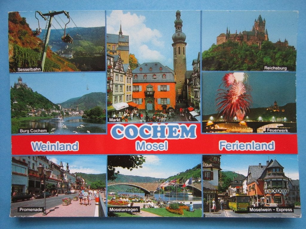 Ansichtkaart: Duitsland Cochem an der Mose, Ophalen of Verzenden, 1980 tot heden, Gelopen, Duitsland
