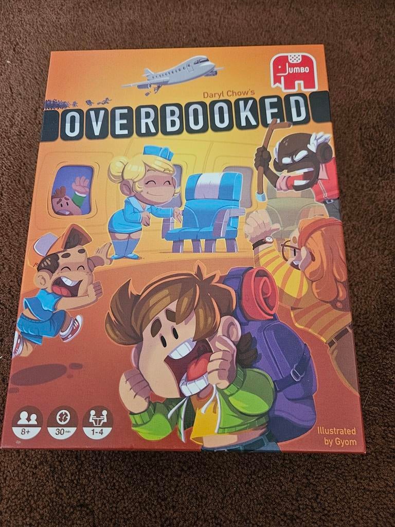 Overbooked Bordspel - Jumbo, Een of twee spelers, Ophalen of Verzenden, Zo goed als nieuw, Jumbo