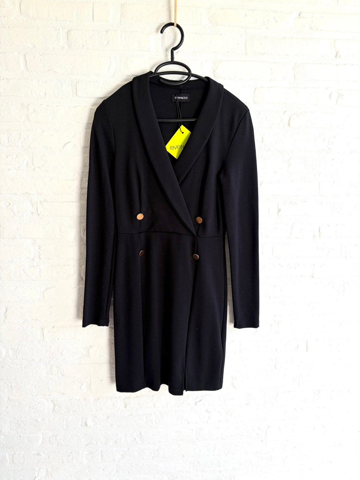 Nieuwe jurk Even&Odd, Verzenden, Zwart, Nieuw, Maat 36 (S)