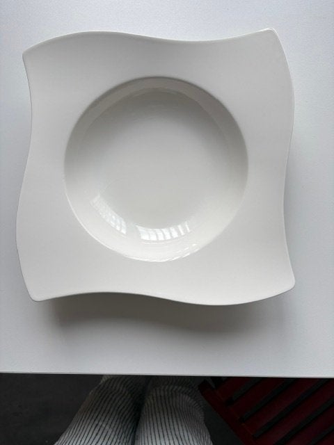 Serviesborden wit New Wave Villeroy & Boch, Huis en Inrichting, Keuken | Servies, Ophalen, Villeroy & Boch, Zo goed als nieuw