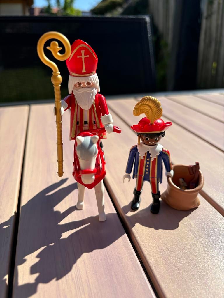 Playmobil Sinterklaas en Piet met accessoires, Ophalen, Gebruikt, Jongen of Meisje