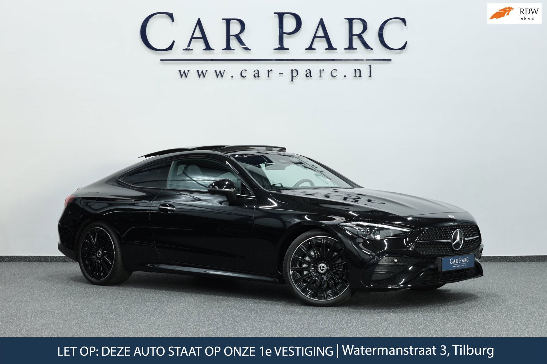 Mercedes-Benz CLE Coupé 200 AMG Line LED/VIRTUAL/SFEER/PANO, Auto's, Automaat, Dealer onderhouden, 4 stoelen, Zwart