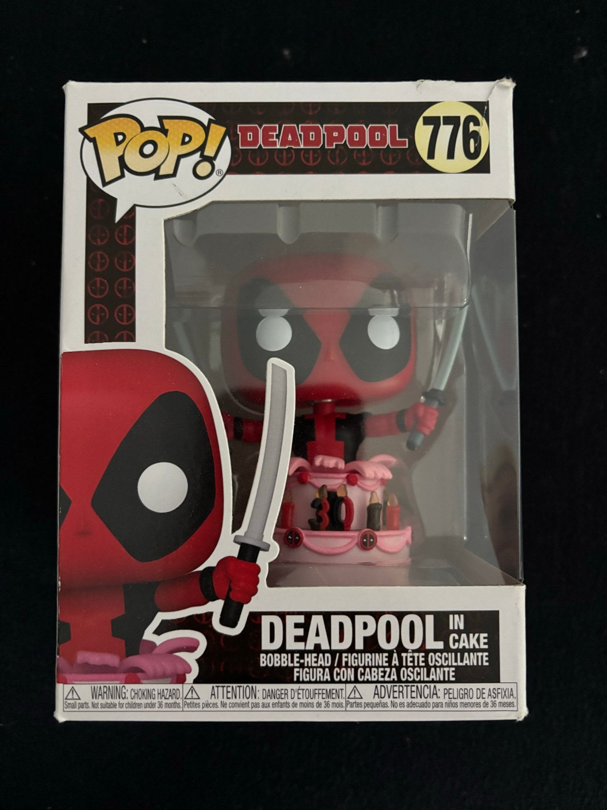 Funko Pop! Deadpool in Cake #776 - Bobble-Head, Ophalen of Verzenden, Nieuw