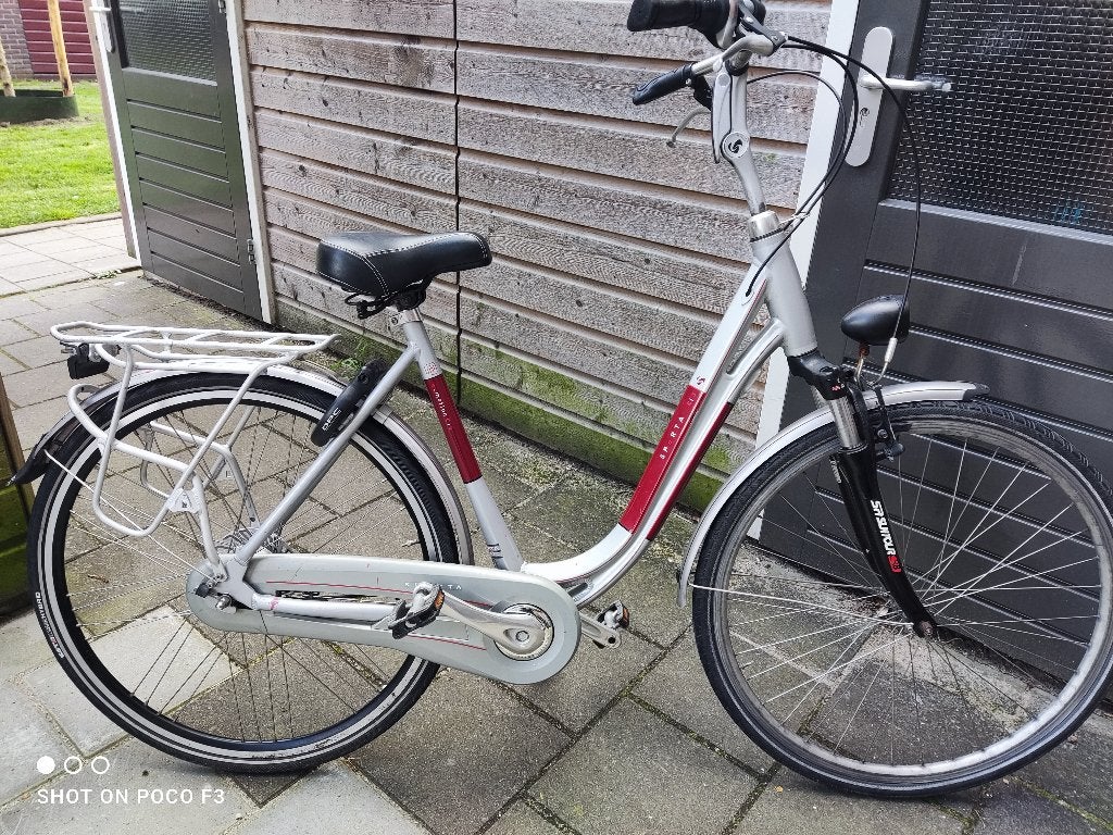 Damesfiets Sparta - 53cm - Licht Alluminium Frame, Sparta, Versnellingen, Ophalen of Verzenden, Zo goed als nieuw