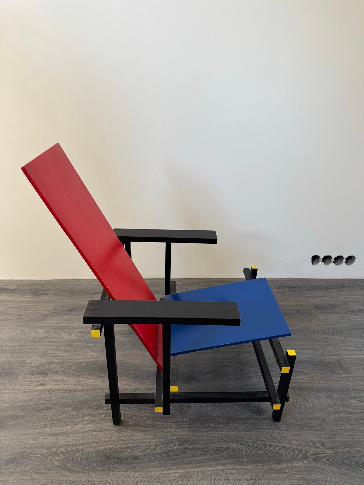 Rood Blauwe Stoel - Gerrit Rietveld stijl, Ophalen
