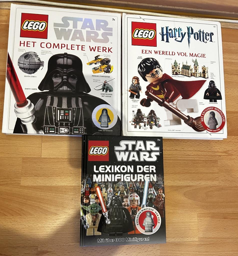 Lego Boeken Star Wars en Harry Potter, Ophalen of Verzenden, Gebruikt, Complete set, Lego