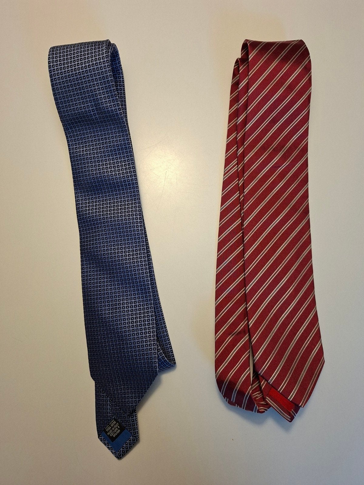 Boss stropdassen (2st), Kleding | Heren, BOSS, Overige kleuren, Ophalen of Verzenden, Zo goed als nieuw
