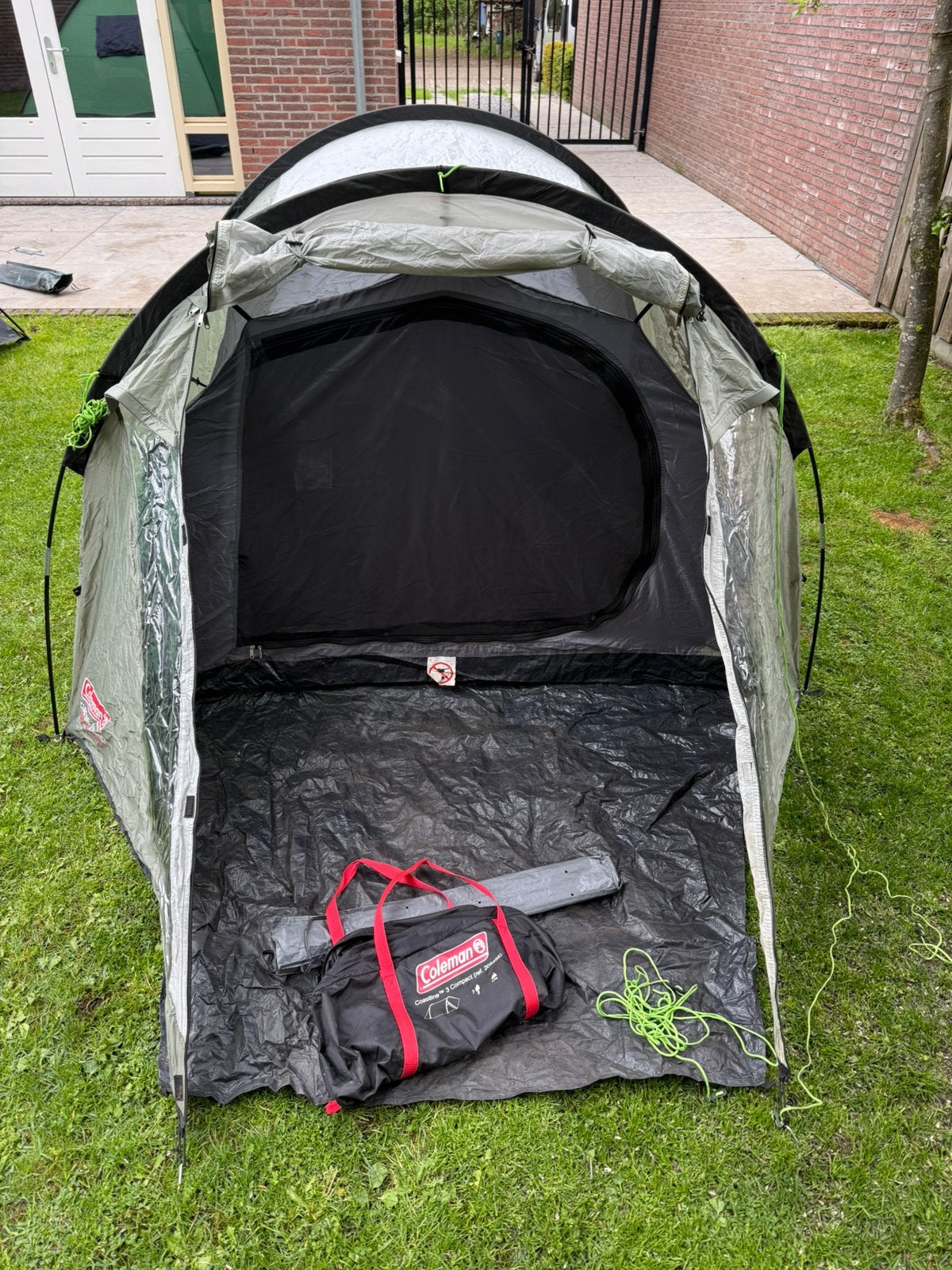 Coleman 3 persoons tent, Verzenden, Zo goed als nieuw