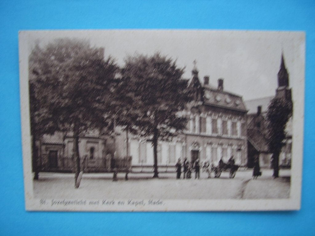 Made,  St. Jozefgesticht met Kerk en Kapel, Ophalen of Verzenden, Voor 1920, Noord-Brabant
