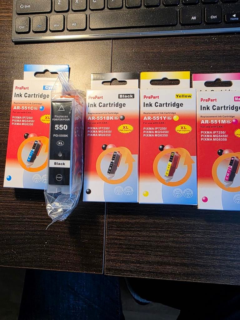 ProPart inktcartridges voor Canon printers, Computers en Software, Printerbenodigdheden, Ophalen of Verzenden