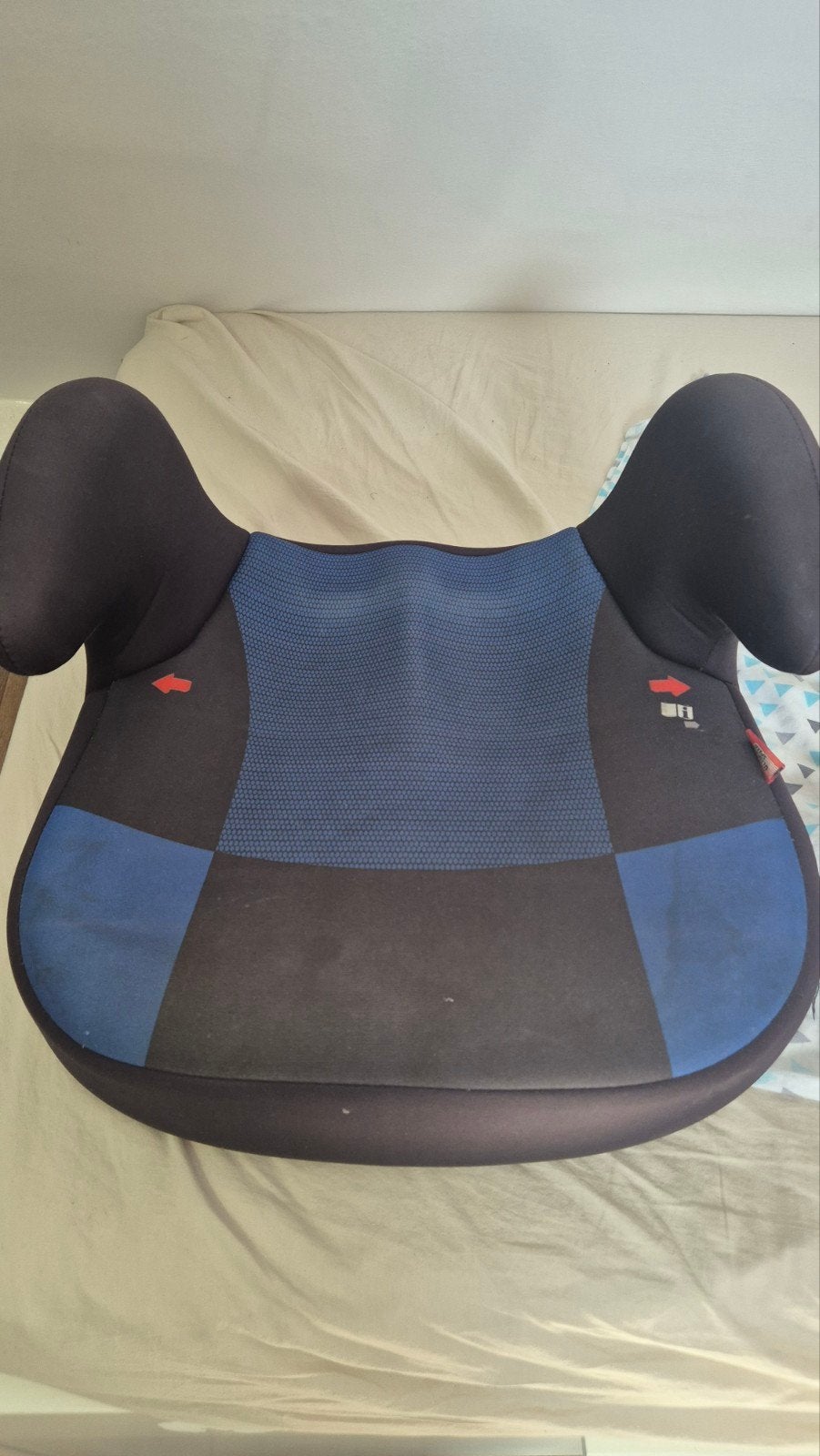 Zittingverhoger voor kinderen - Blauw/Zwart, Overige merken, 15 t/m 36 kg, Ophalen of Verzenden, Gebruikt