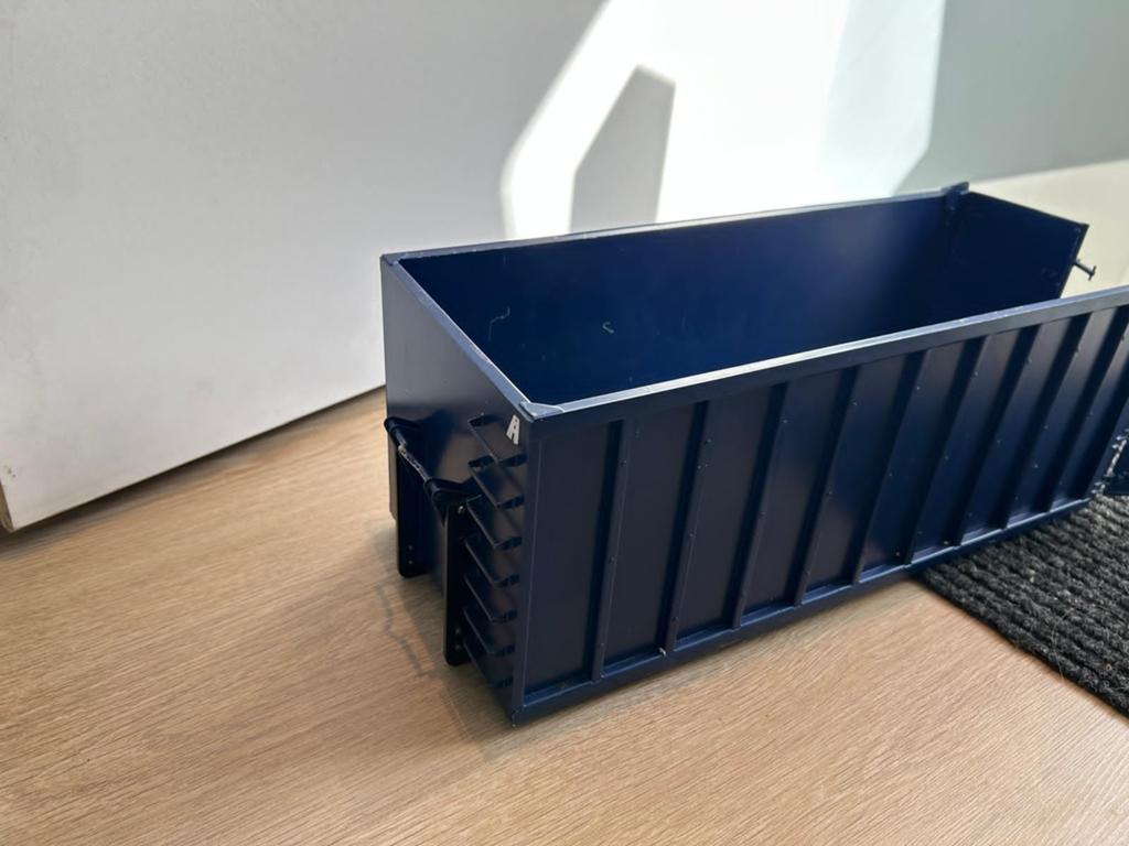 Scaleart hoge container, Hobby en Vrije tijd, Elektro, Ophalen of Verzenden, Zo goed als nieuw, Schaal 1:16