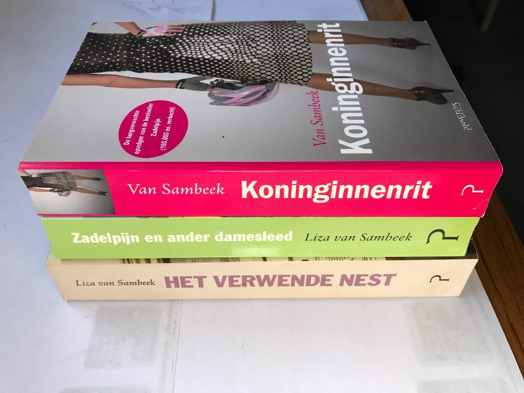 Koninginnenrit & Zadelpijn en anders damesleed L v. Sambeek, Ophalen of Verzenden, Gelezen, Liza van Sambeek, Nederland
