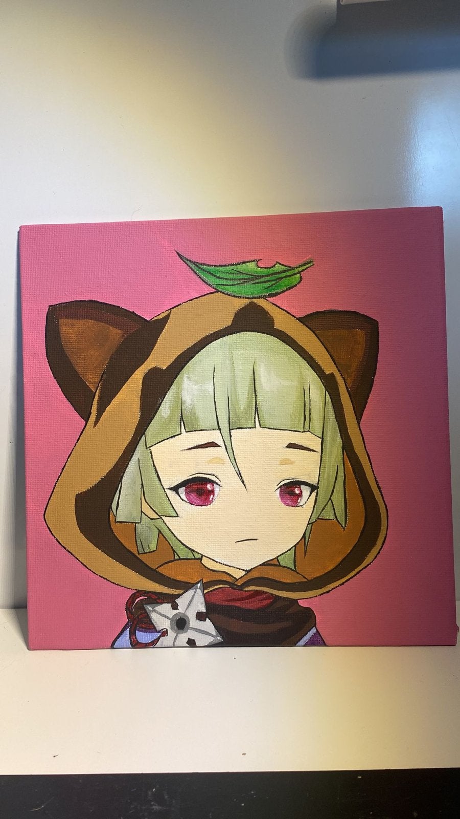 Anime schilderij op canvas - Sayu Genshin Impact, Ophalen of Verzenden