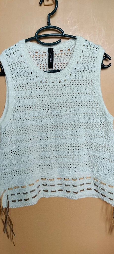 top Marccain N5, Wit, Maat 42/44 (L), Ophalen of Verzenden, Zo goed als nieuw