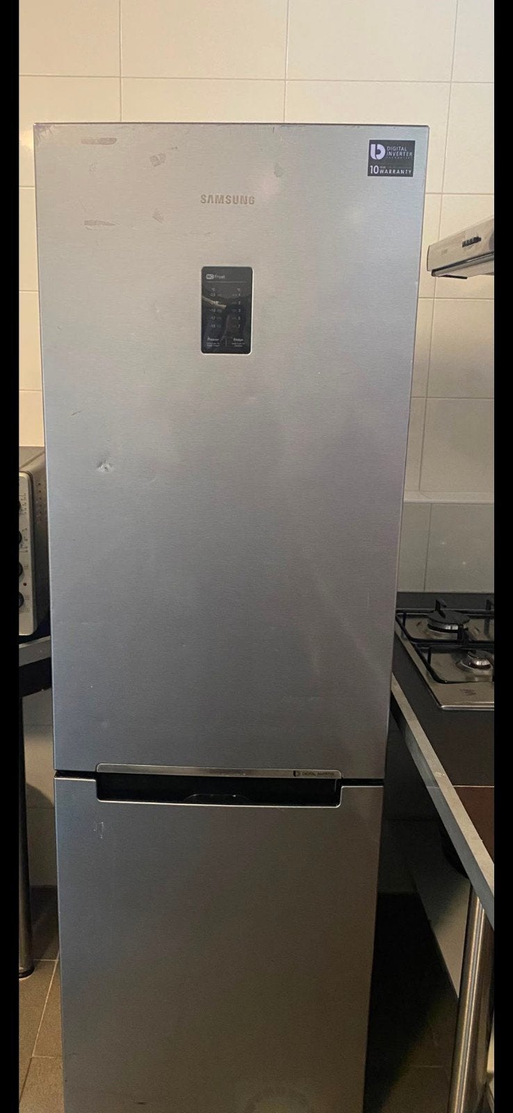 Samsung Koelkast met aparte vriezer, Ophalen, Gebruikt, 200 liter of meer, 60 cm of meer
