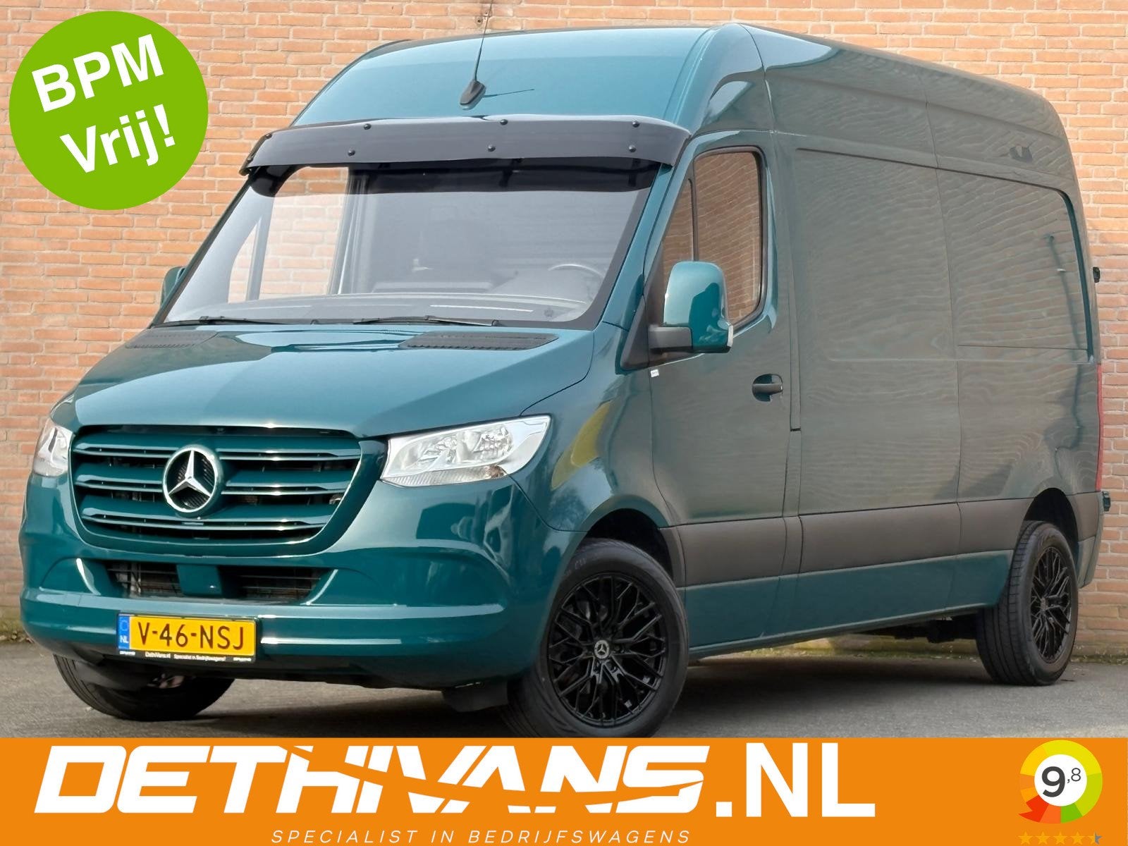 Mercedes-Benz Sprinter 315CDI 150PK L2H2 9G-Tronic / M-Bux /, Automaat, Gebruikt, 4 cilinders, Bedrijf