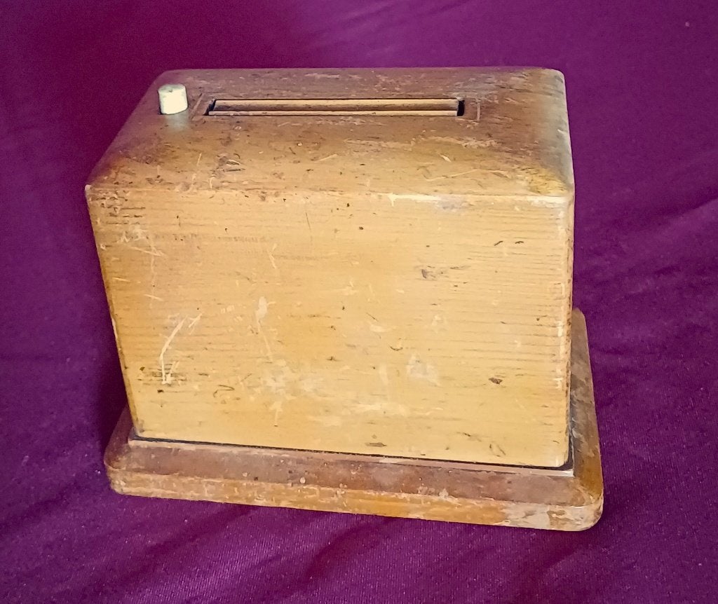 Sigaretten automaat jaren 50'  Hout, Antiek en Kunst, Ophalen of Verzenden