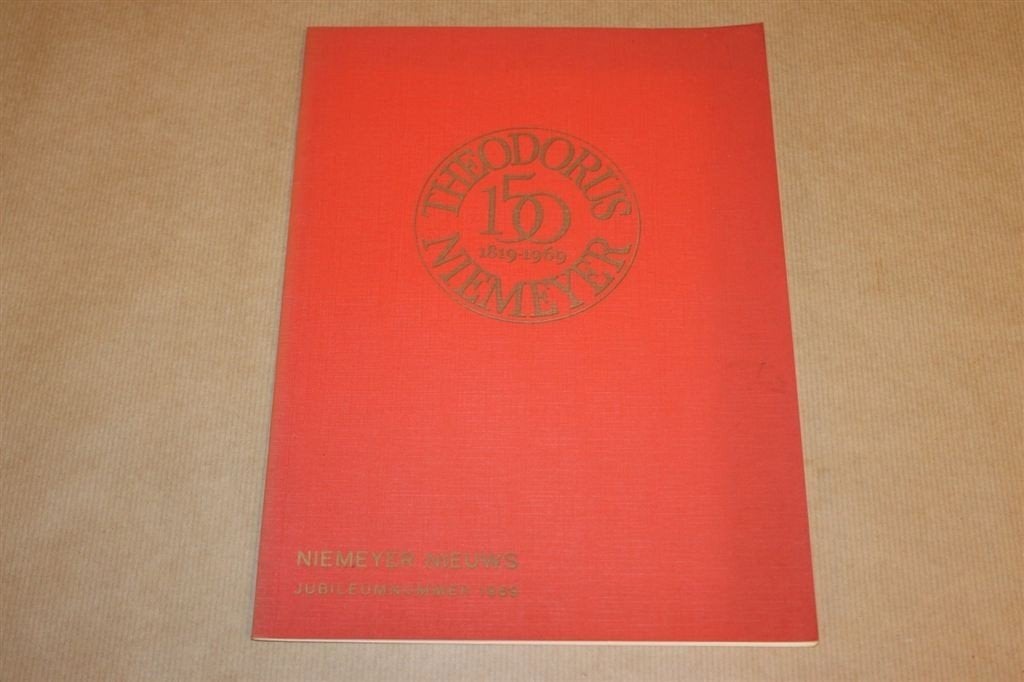 Gedenkboek - Theodorus Niemeyer Groningen 1969, Ophalen of Verzenden, Zo goed als nieuw