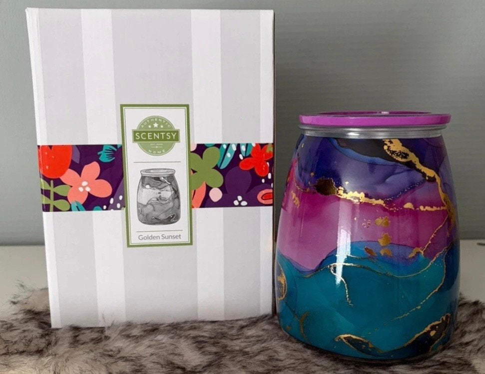 Scentsy Golden Sunset Geurverspreider - Nieuw in doos, Geurverspreider, Meerkleurig, Overige merken, Nieuw